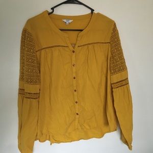 Long Sleeve Boho Top